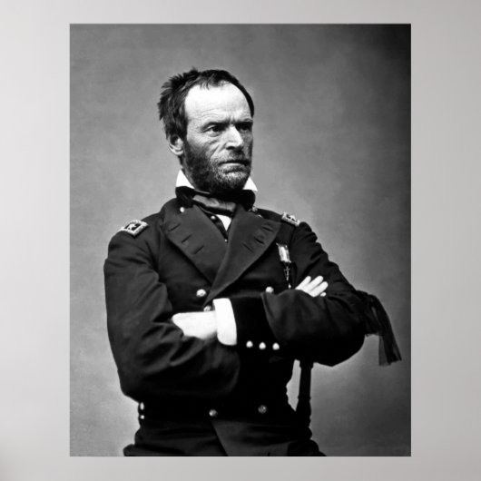 Poster Général William Tecumseh Sherman (Devant)