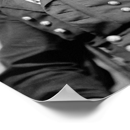 Poster Général William Tecumseh Sherman Portrait - 1864 (Coin)