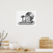 Poster Générateur de disque Faraday (Cuisine)