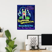 Poster Génération Humaniste (Bureau à domicile)