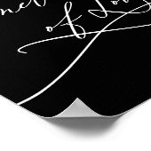 Poster Génération romantique noire foncée de l'amour (Coin)