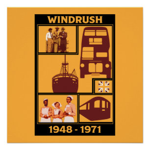 Poster Génération Windrush Histoire britannique