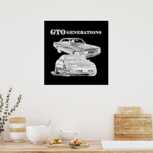 Poster Générations GTO (Cuisine)