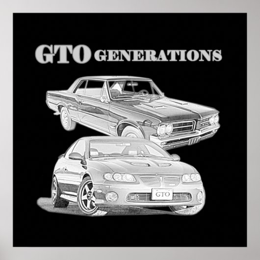 Poster Générations GTO (Devant)