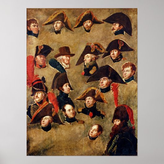 Poster Généraux du Camp de Boulogne (Devant)