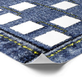 Poster Gènes bleus : Arbre de famille de 6 générations (Coin)