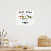 Poster Gènes doux dans l'Humour de réplication de l'ADN (Cuisine)