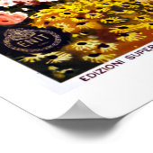 Poster Gênes Gênes Italie Vintage voyage (Coin)