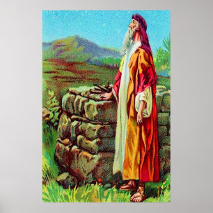 Poster Genèse 15 Abram croit l'affiche de Dieu