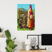 Poster Genèse 15 Abram croit l'affiche de Dieu (Bureau à domicile)