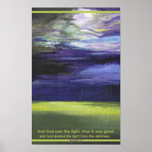 Poster Genèse 1:4