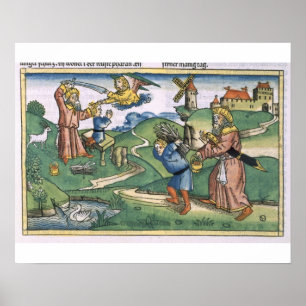 Poster Genèse 21 1-14 Offre d'Abraham à Isaac, en