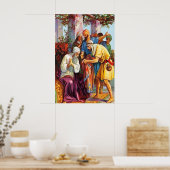 Poster Genèse 37 Les Frères trompent l'affiche Jacob (Cuisine)