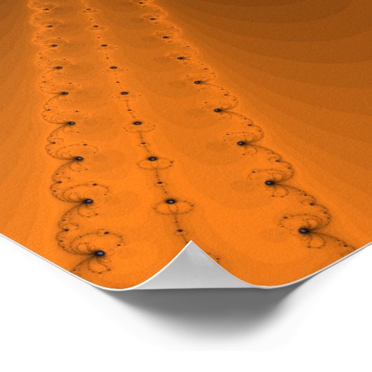 Poster Genèse fractale (Coin)