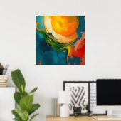 Poster Genèse Solaire (Bureau à domicile)