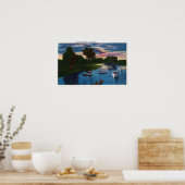 Poster Genesee Valley Park - Scène de navigation (Cuisine)