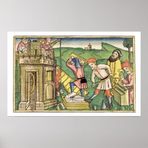 Poster Genesis 11 1-9 Building La Tour de Babel