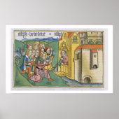 Poster Genesis 42 1-5 Joseph's brothers in Egypt (Devant)