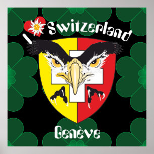 Poster Genève / Genève Suisse Svizzera