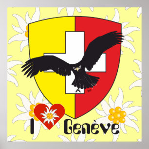 Poster Genève / Genève Suisse Svizzera