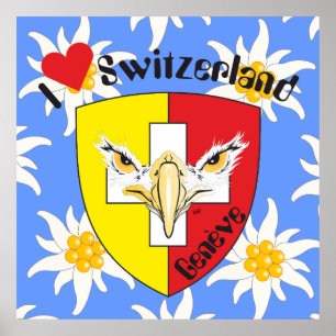 Poster Genève / Genève Suisse Svizzera