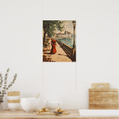 Poster Genève Lakeside Vintage (Cuisine)