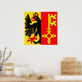 Poster Genève, Suisse (Cuisine)