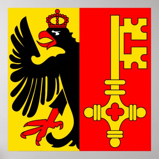 Poster Genève, Suisse (Devant)