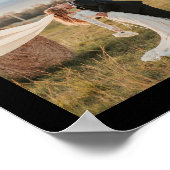 Poster Genevieve Black Photo Mariage moderne (Coin)