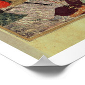 Poster Genghis Khan (c.1162-1227) combat les Chinois à (Coin)