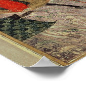 Poster Genghis Khan (c.1162-1227) combat les Chinois à (Coin)