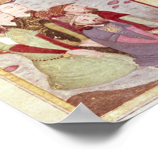 Poster Genghis Khan s'adresse à une congrégation (Coin)