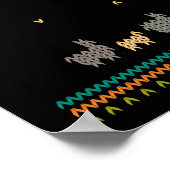 Poster Génial Joyeux Chandail de Noël Religieux Christian (Coin)