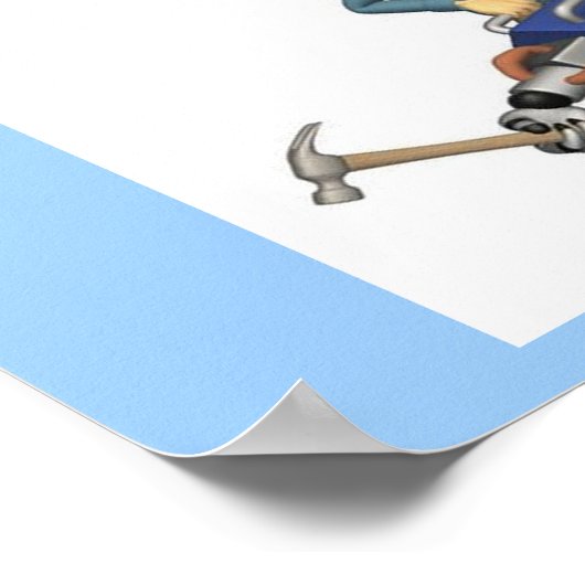 POSTER GÉNIE (Coin)