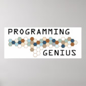 Poster Génie de la programmation (Devant)