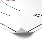 Poster Génie génétique Vache OGM Udder Dessin (Coin)