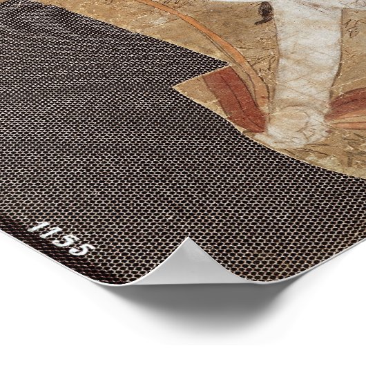 Poster Génie volant ou, Apsaras, de Dunhuang (Coin)