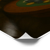 Poster "Genius at the Card Table" (Coin)