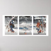 Poster Genji Triptyque Moderne (Devant)