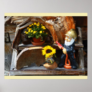 Poster Génome du jardin