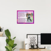 Poster Genre expérimental (Bureau à domicile)
