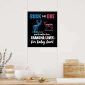 Poster Genre Reveillez Buck ou Doe Party Grand-mère (Cuisine)