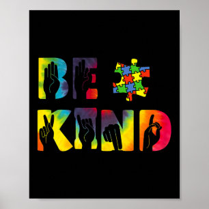 Poster Genre Sensibilisation sur l'autisme de langage des