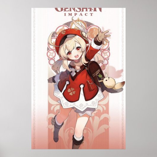 Poster Genshin Impact Klee (Devant)
