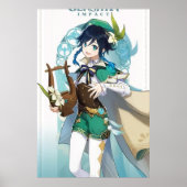 Poster Genshin Impact Venti (Devant)
