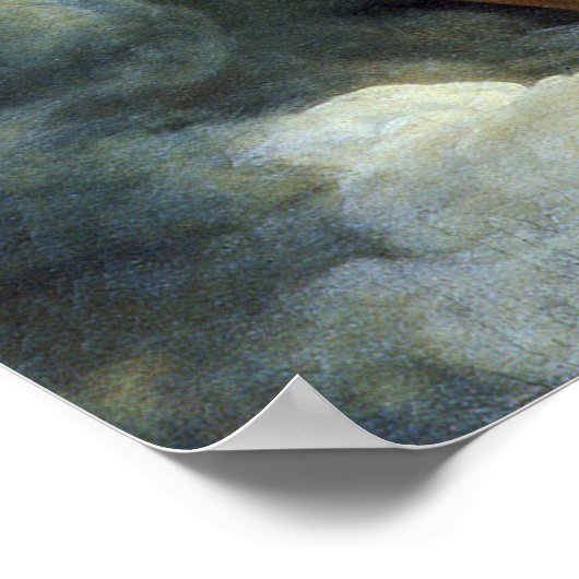 Poster Gentileschi - Allégorie De L'Inclination (Coin)