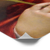 Poster Gentileschi - Autoportrait (Coin)