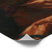 Poster Gentileschi - Autoportrait Comme Maria Magdalena (Coin)