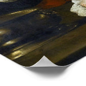 Poster Gentileschi - Bethsabée au bain 1638 (Coin)