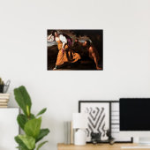 Poster Gentileschi - Corsica And The Satyr (Bureau à domicile)